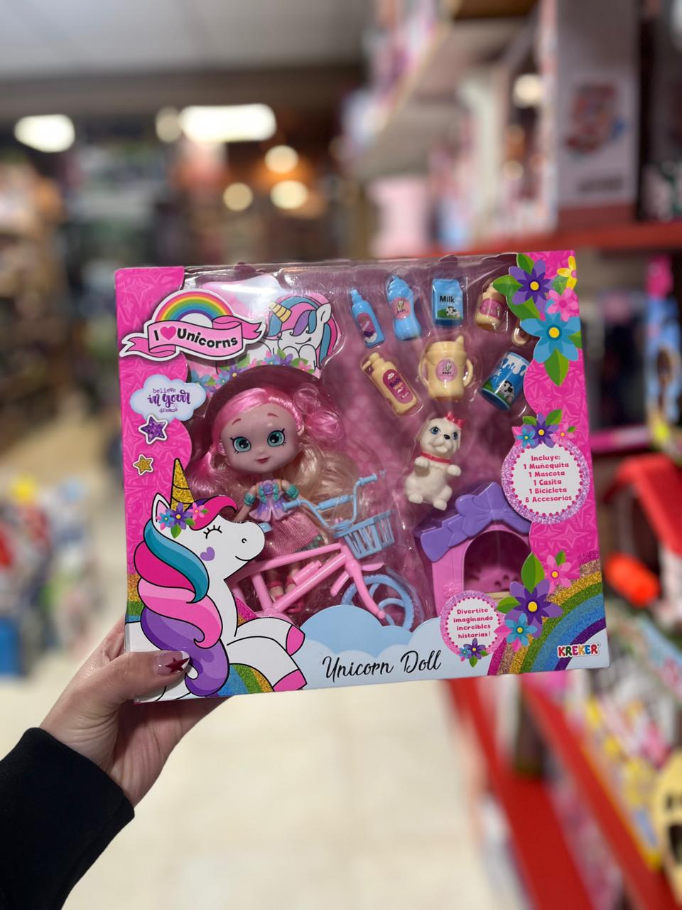 Muñeca unicornio