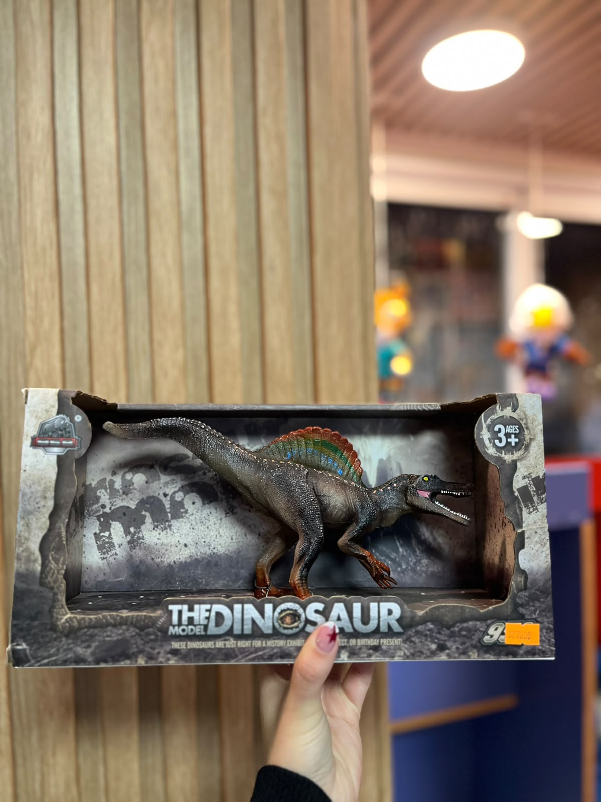 Dinosaurio The Dinosaur Espinosaurio.