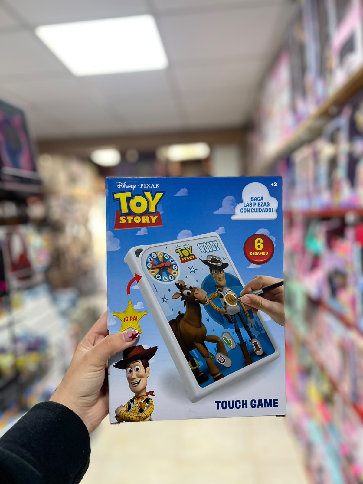 Juego Saca las Piezas Toy Story
