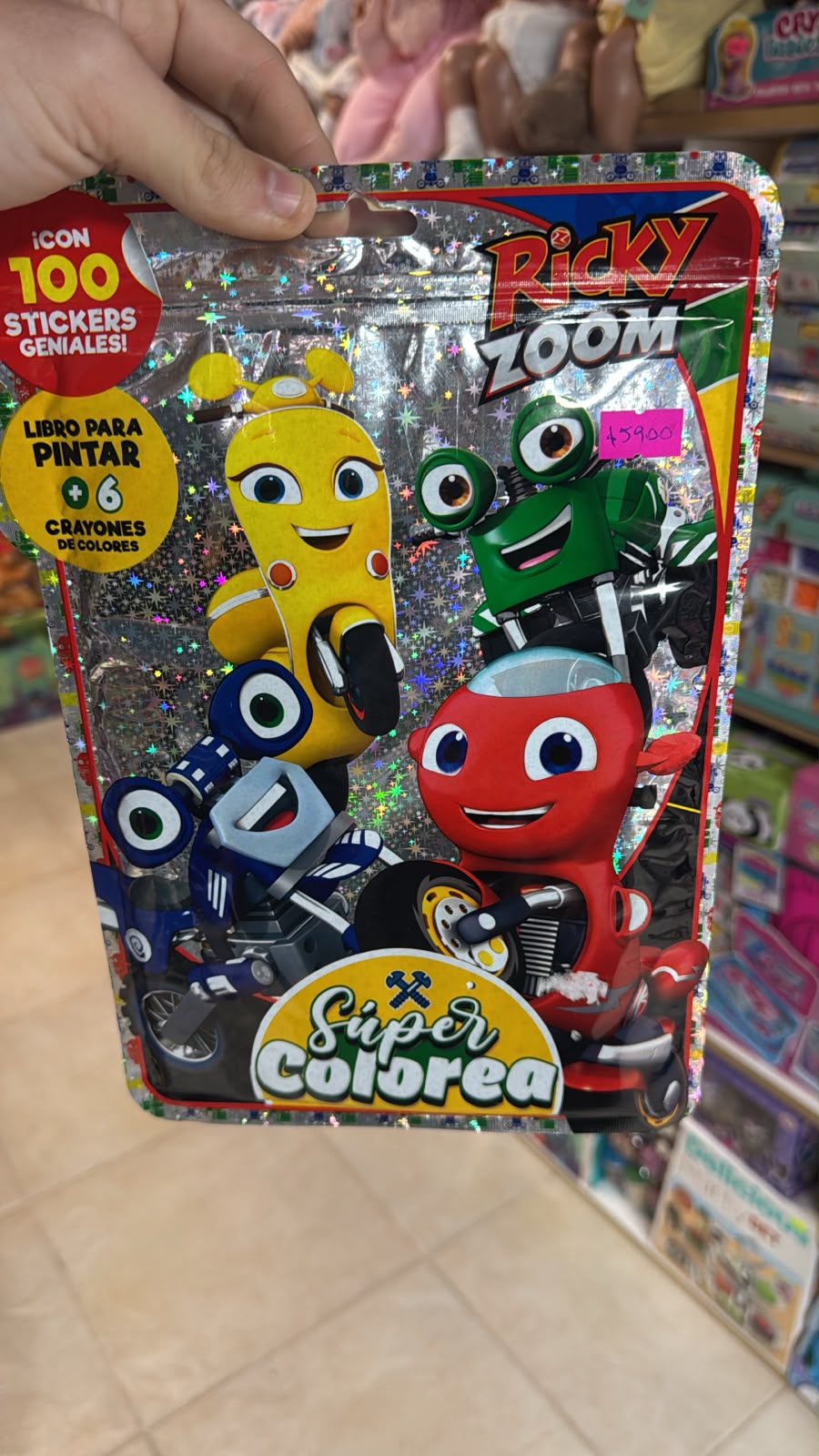 Super Colorea Ricky Zoom