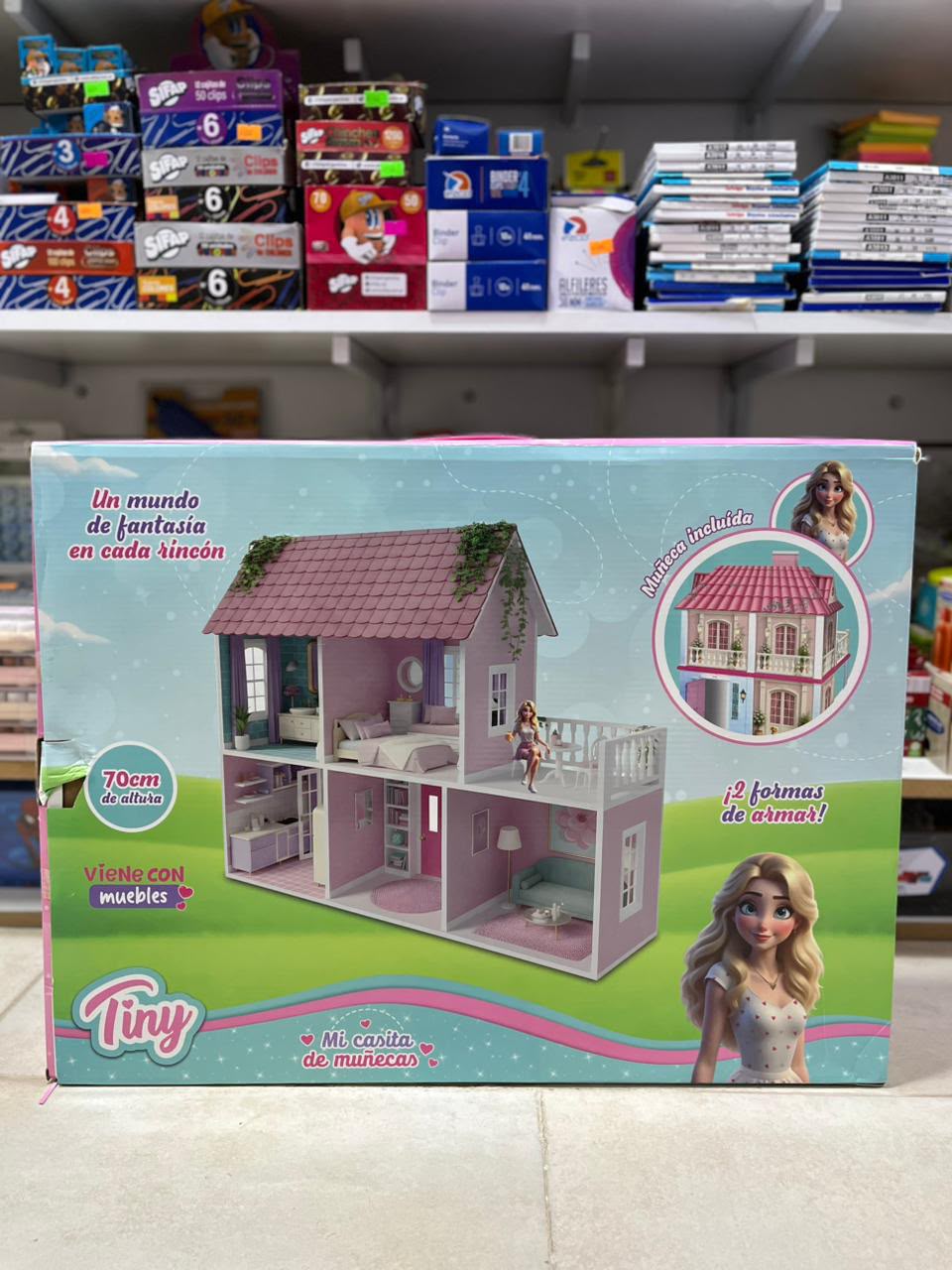 Mi casita de muñecas 70cm
