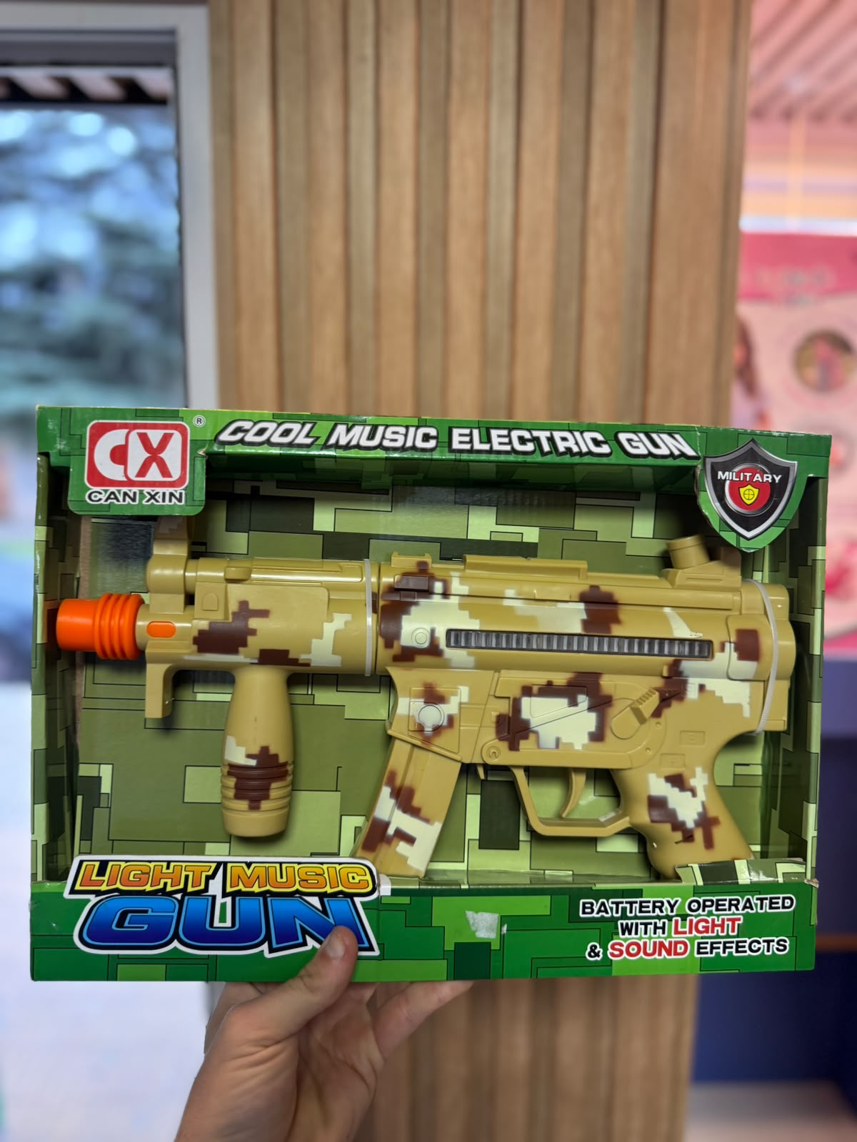 Light music gun