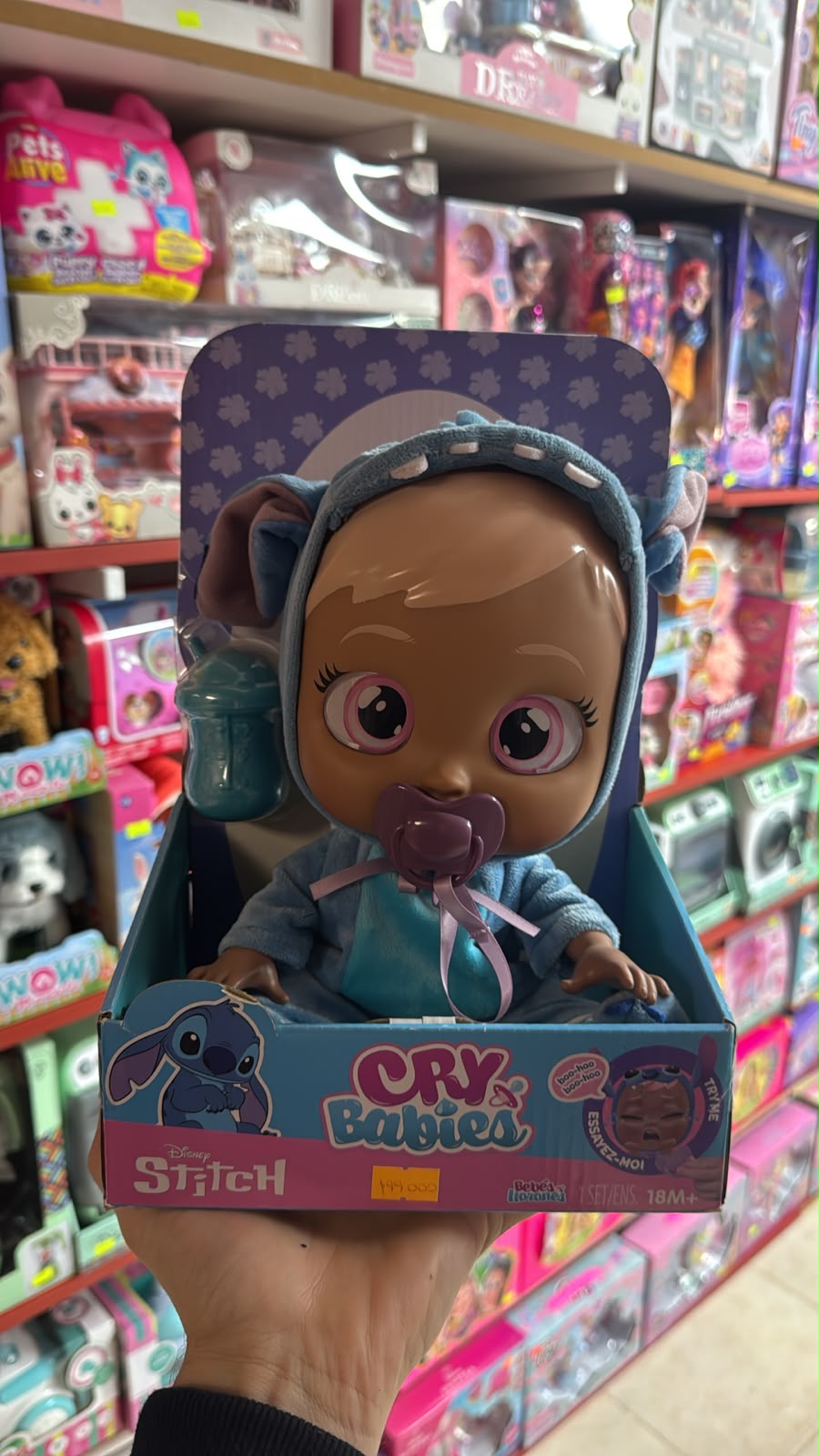 Cry Baby Ropita Stitch
