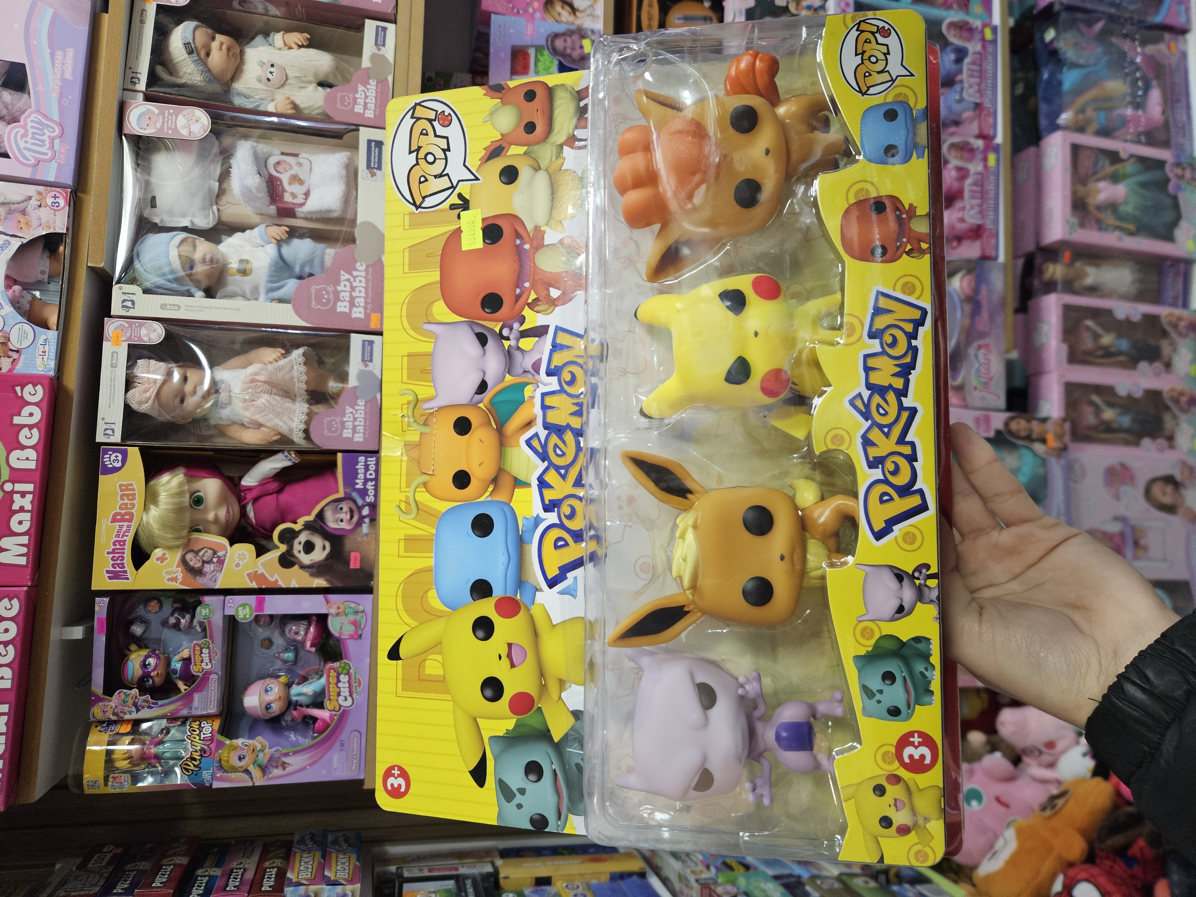 X4 Figuras Mini Pokemon 2