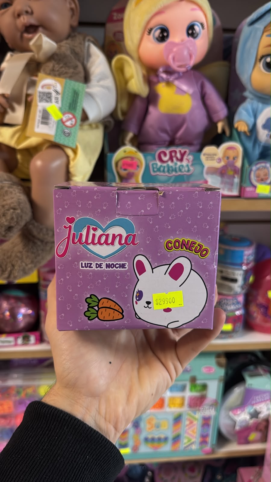 Juliana Luz de Noche Conejo