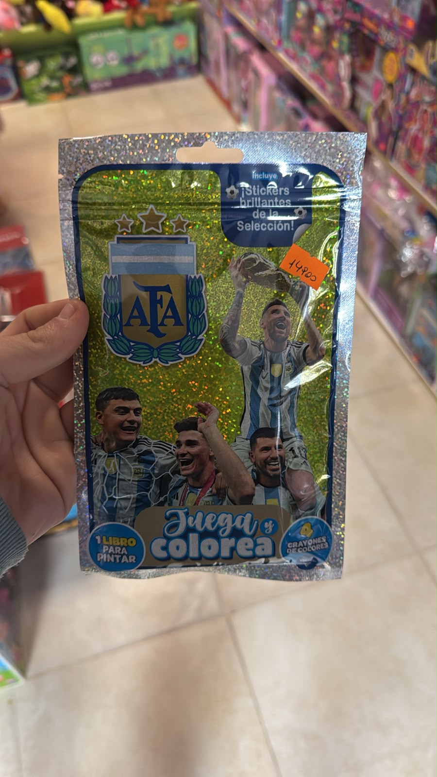 Juega y Colorea Seleccion Argentina