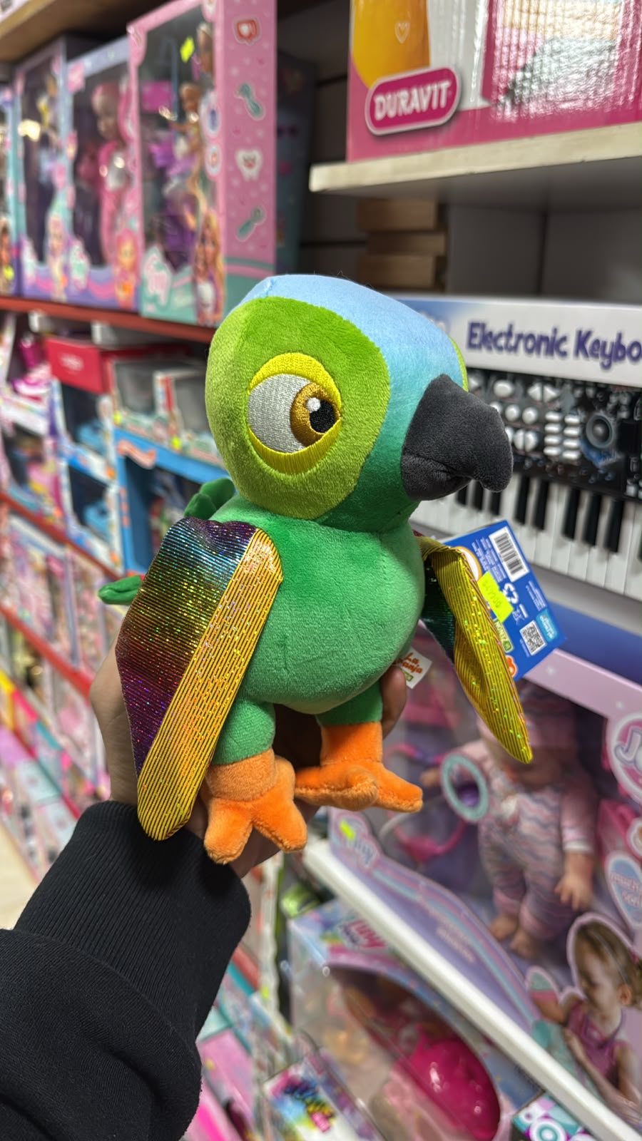 Lorito pepe - Peluche musical