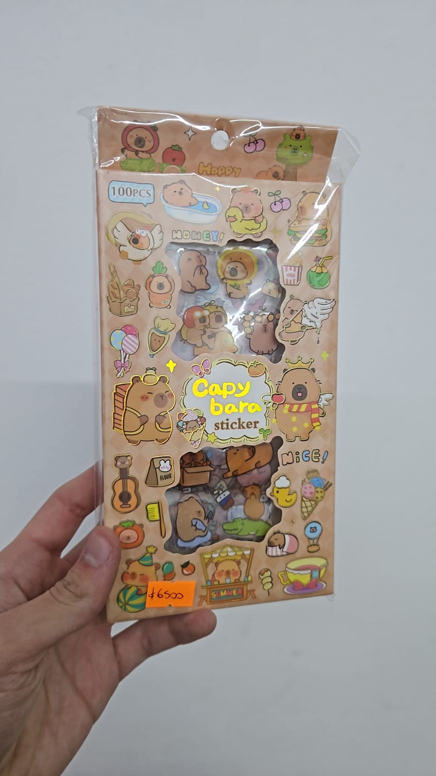 Sticker capybara