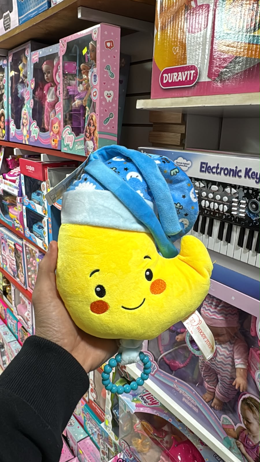 Peluche luna - cunero musical