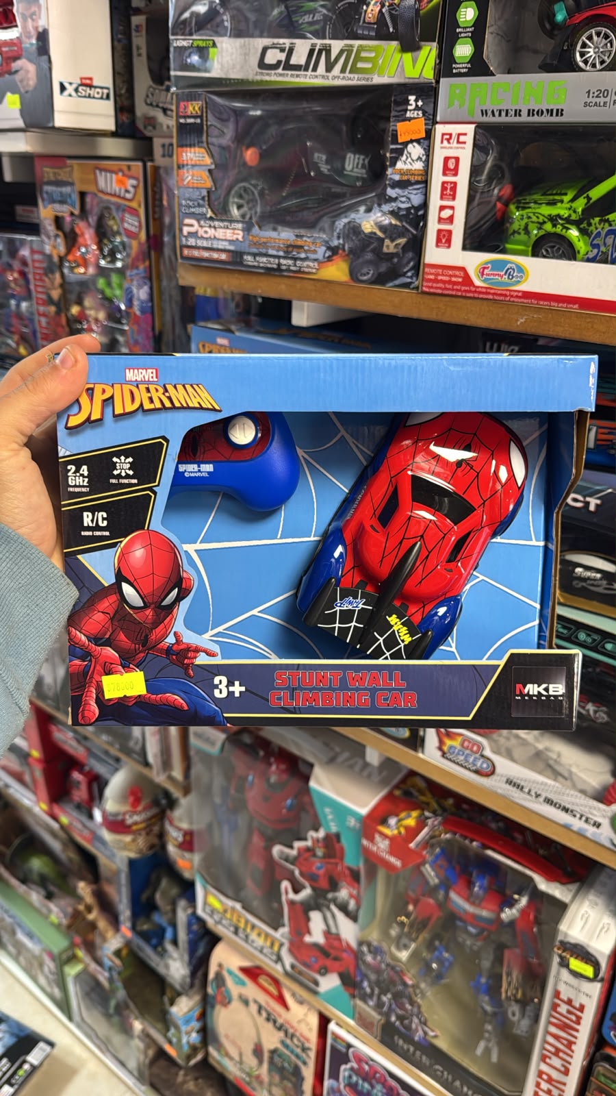 Auto Control Remoto Spiderman