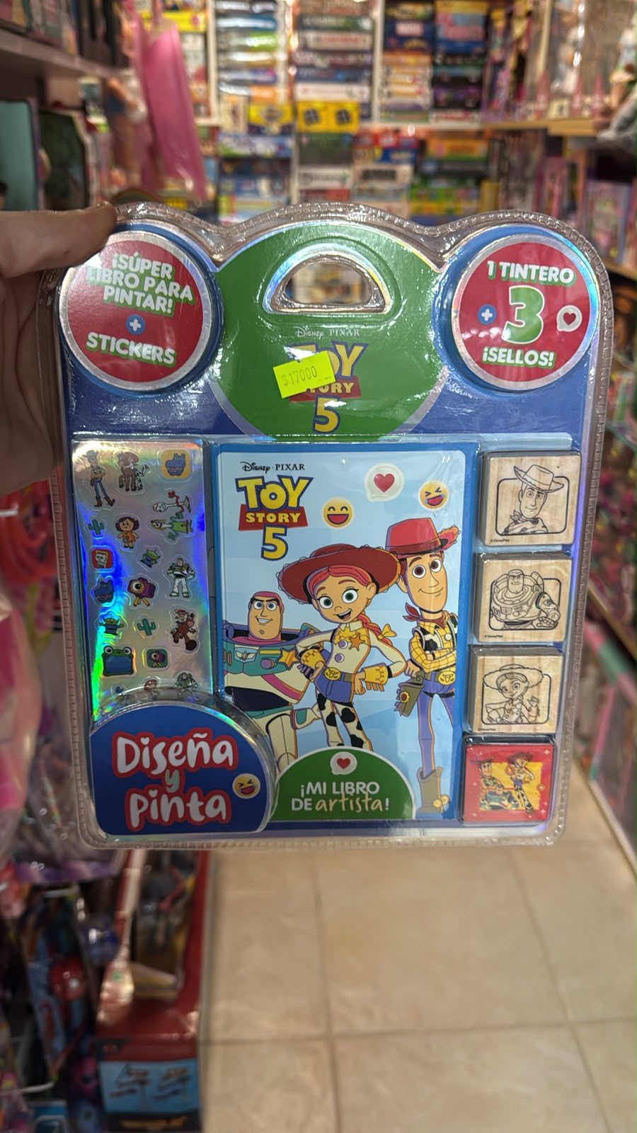 Mi Libro de Artista Toy Story