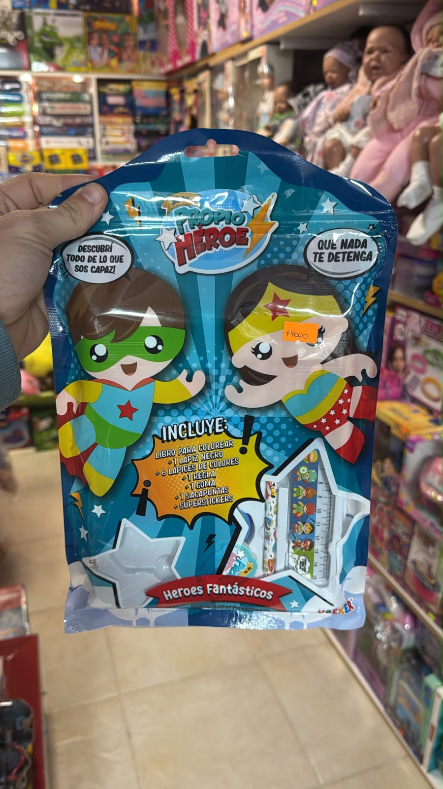 Colorea Heroes Fantasticos