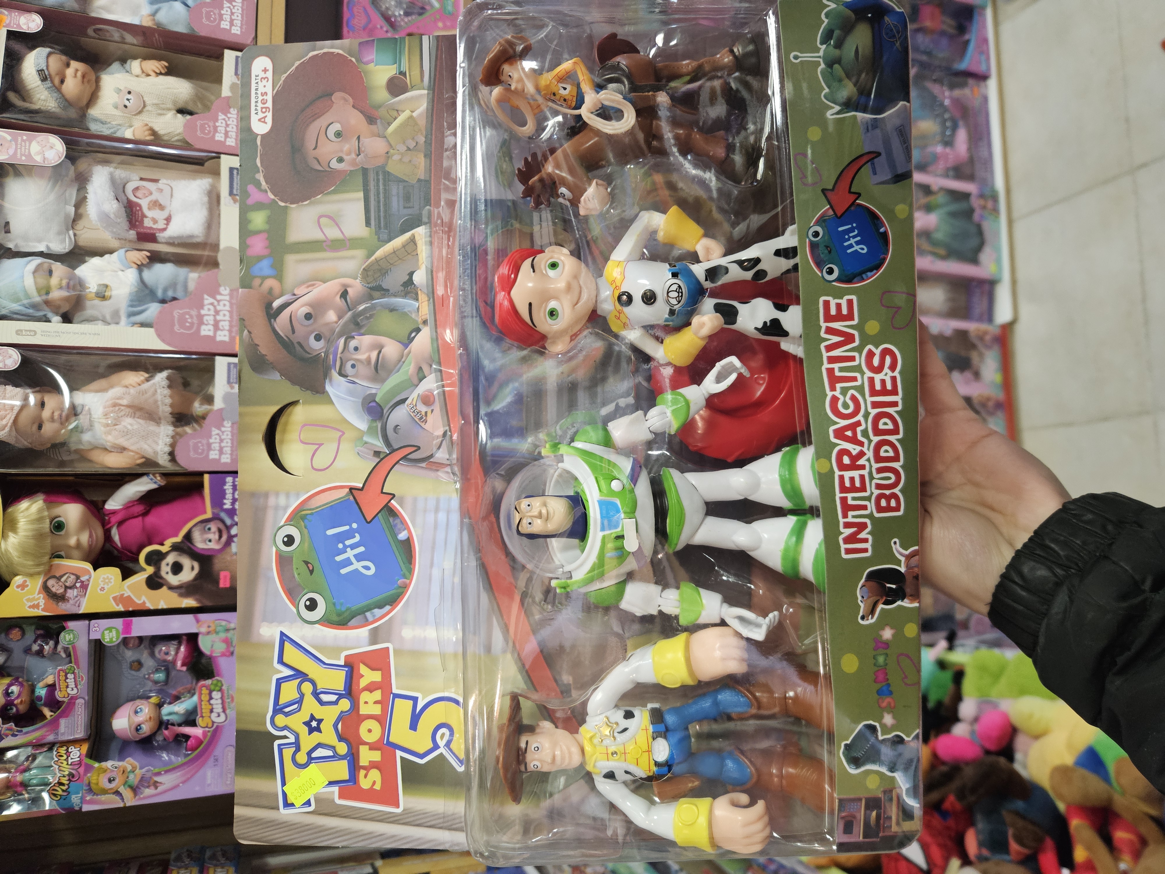 X4 FIguras Toy Story