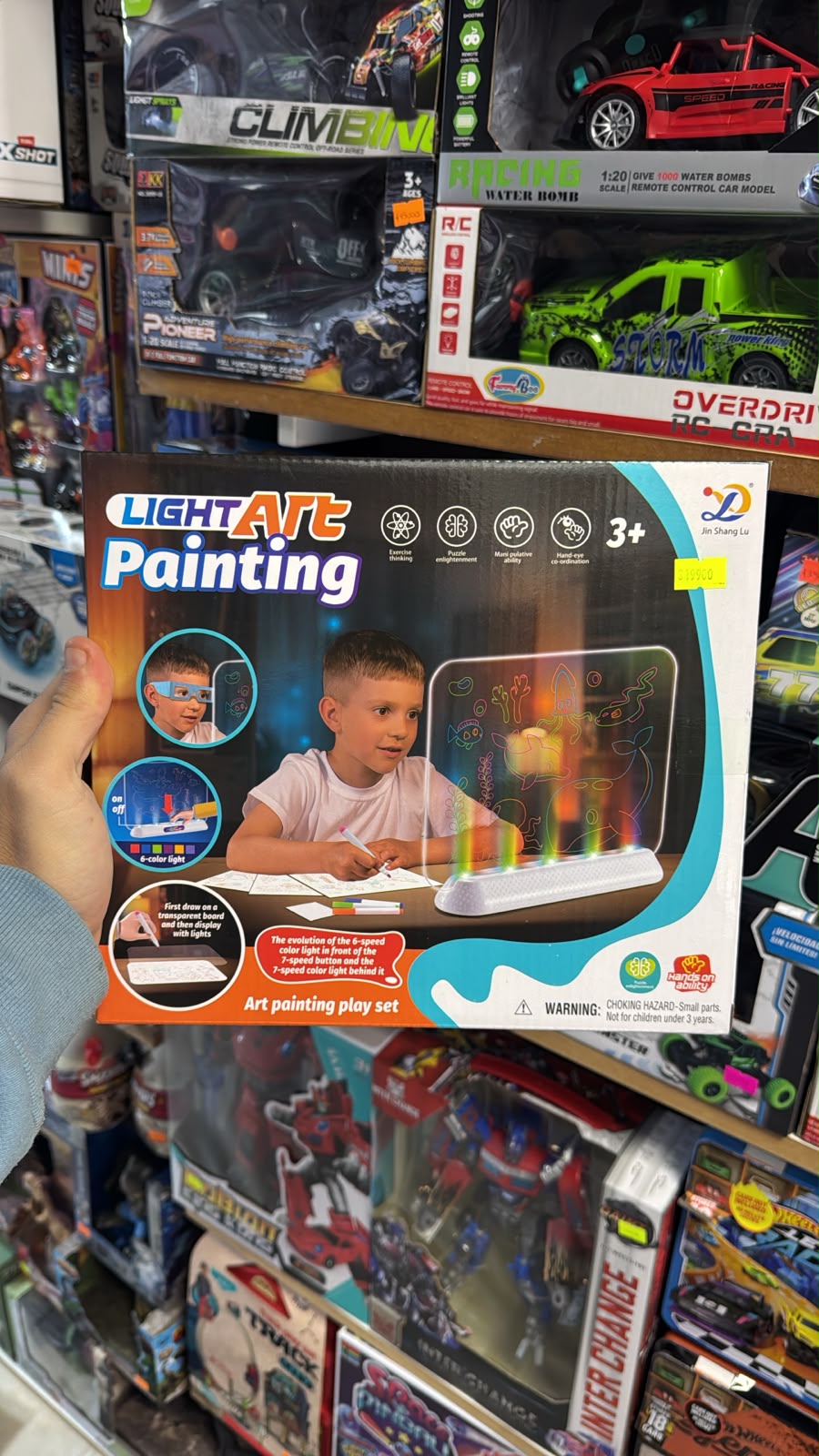Pizarra Magica Light Art