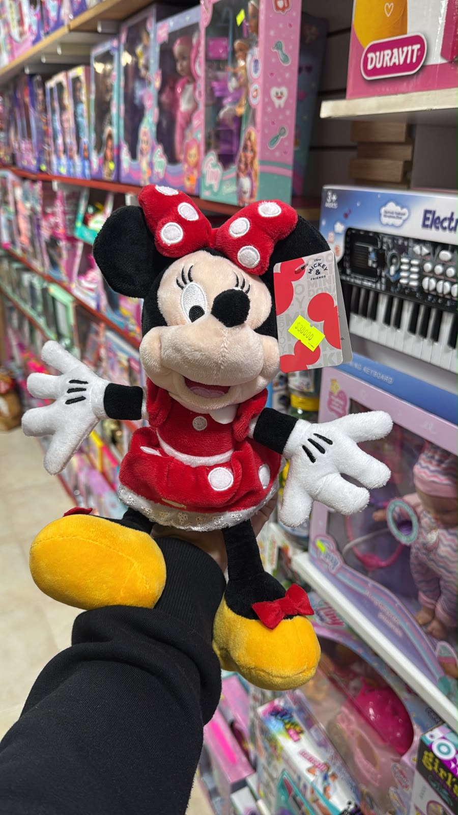 Peluche minnie mouse
