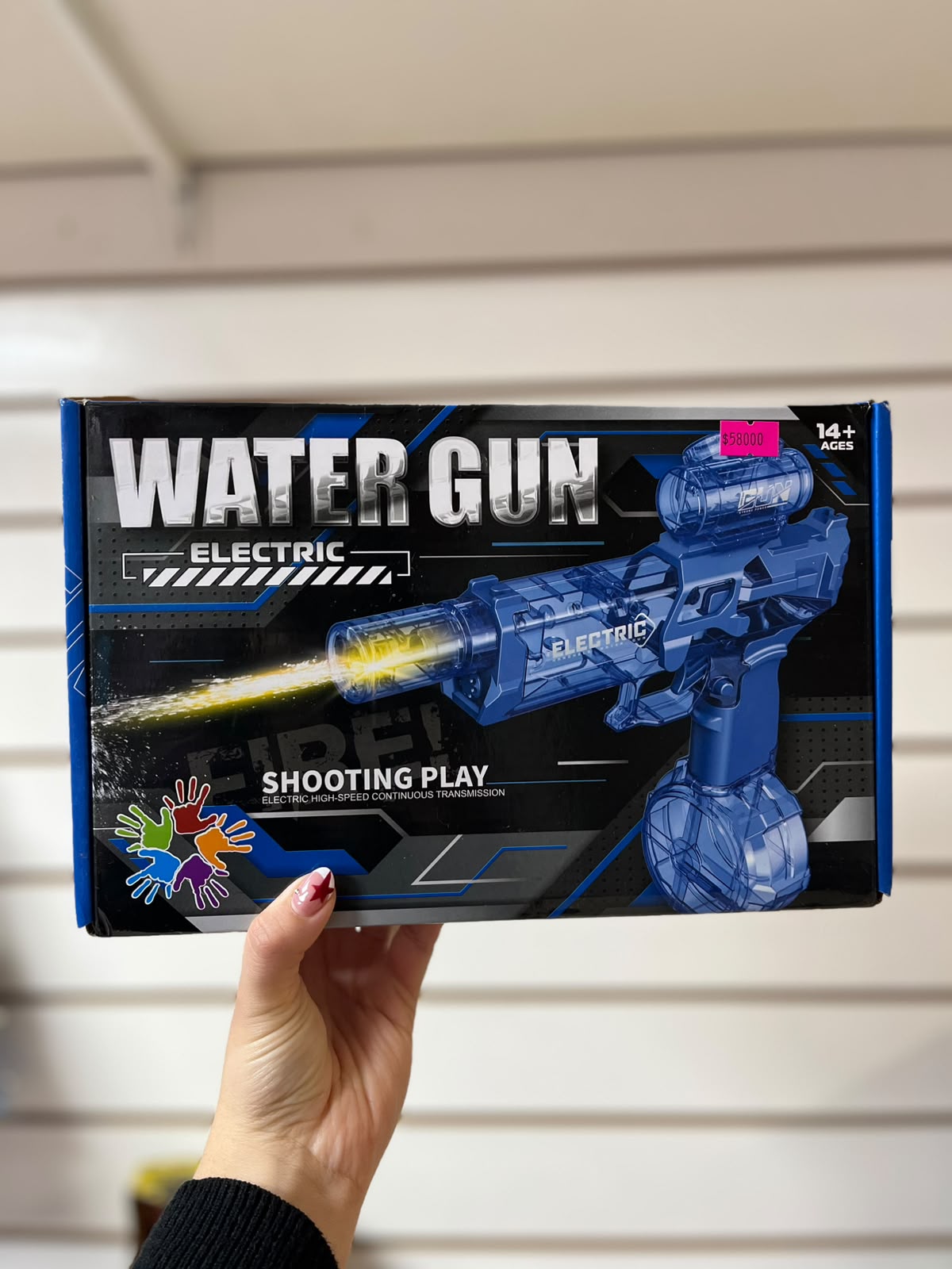 Pistola de agua Electrica.